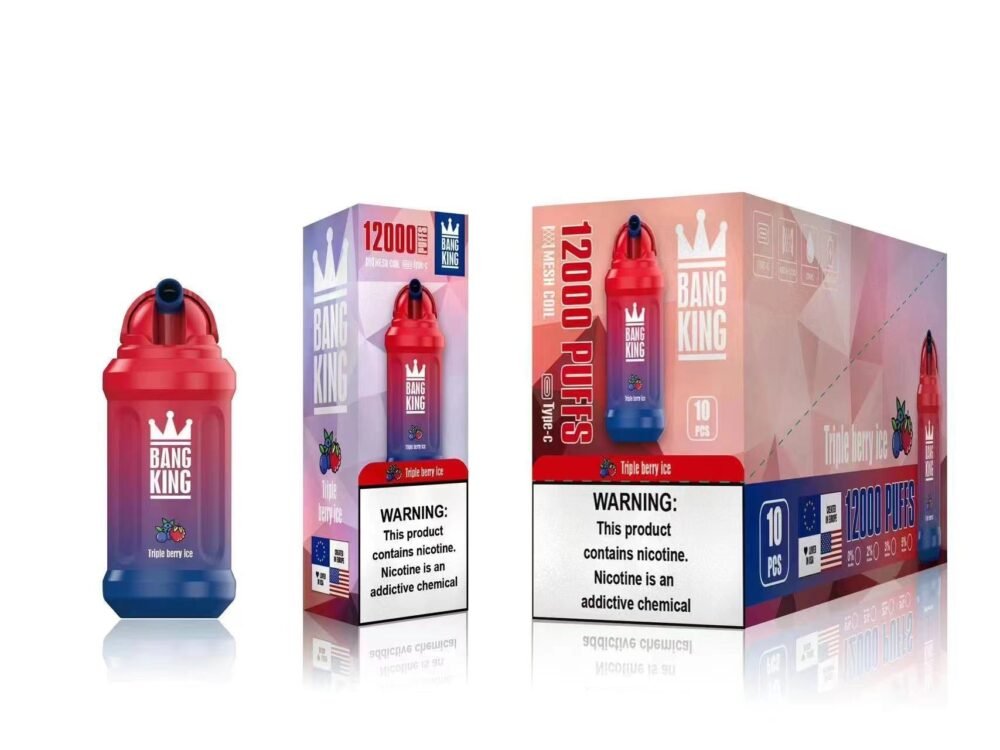 Bang King 12000  - Triple Berry Ice (Pack x10)