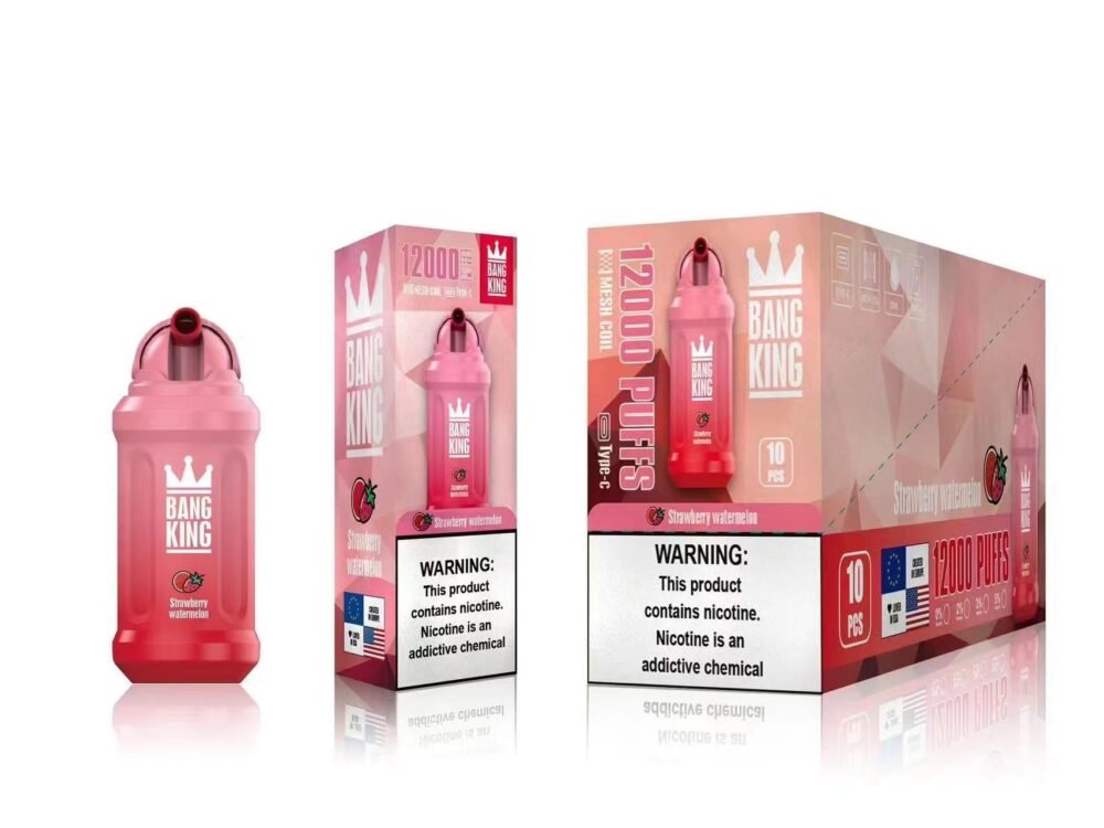 Bang King 12000  - Strawberry Watermelon (Pack x10)