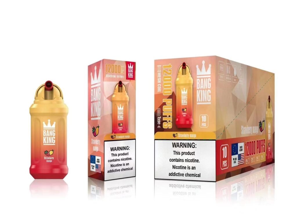 Bang King 12000  - Strawberry Mango (Pack x10)