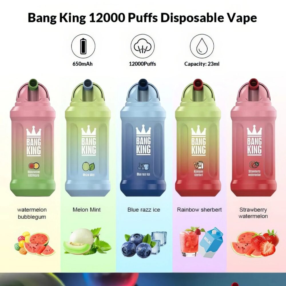 Bang King 12000  - Triple Berry Ice (Pack x10) - Image 2