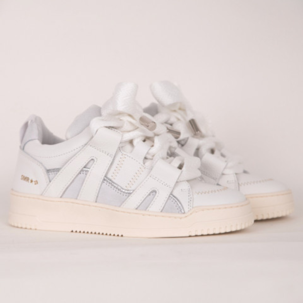 BASKETS SEMELLE COMPENSÉE INNA A241 - BLANC - Image 2