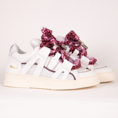 BASKETS SEMELLE COMPENSÉE INNA A241 - FUSHIA - Image 3
