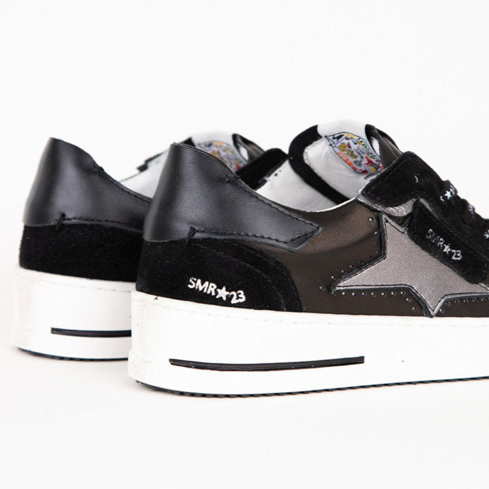 BASKETS BASSES NOIRES ALE A614 - Image 3