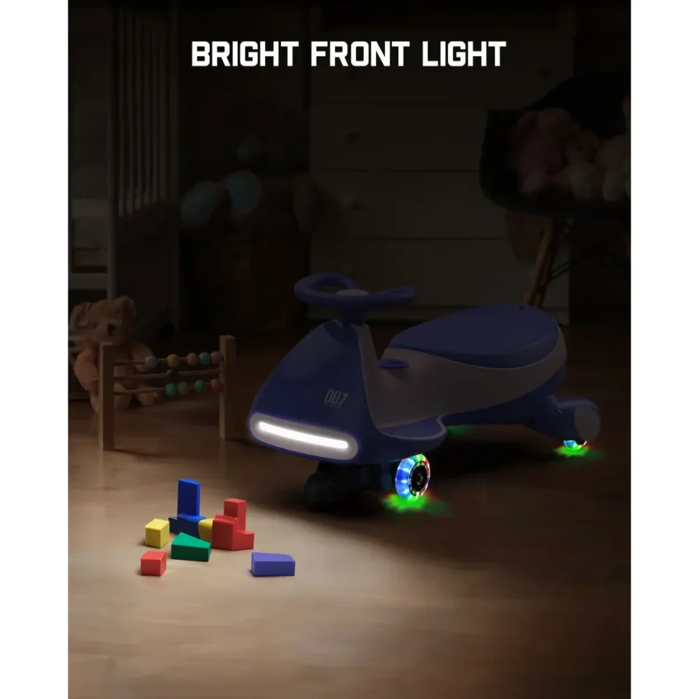 Classic Electric Wiggle Car with Pedal - Image 6